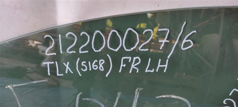 Стекло двери переднее левое TLX 14-17