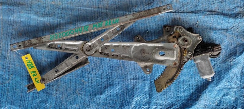 Стеклоподъемник задний левый INFINITI M35/M45 04-10 2006 Седан 3.5 VQ35DE 82721-EG000 Б/У