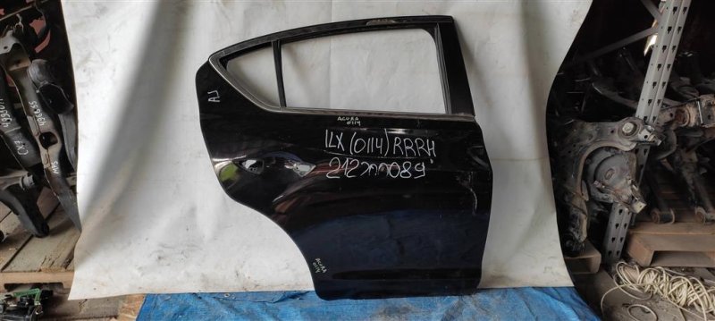 Запчасть дверь задняя правая ACURA ILX 16-19 2016 Седан 2.4 67510-TX6-A90ZZ Б/У Дверь задняя правая ACURA ILX 16-19 2016 Седан 2.4 67510-TX6-A90ZZ Б/У