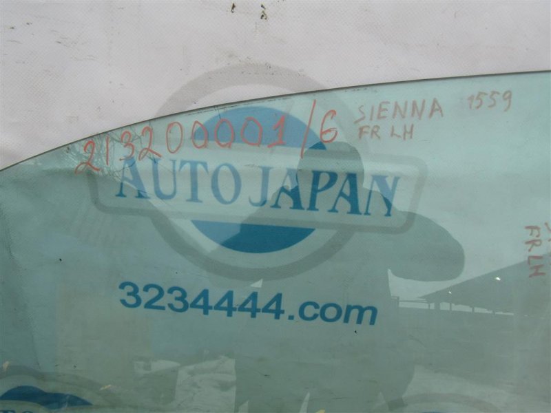 Стекло двери переднее левое SIENNA 03-10 2009 GSL20 3.5 2GR-FE Стекло двери переднее левое SIENNA 03-10 2009 GSL20 3.5 2GR-FE