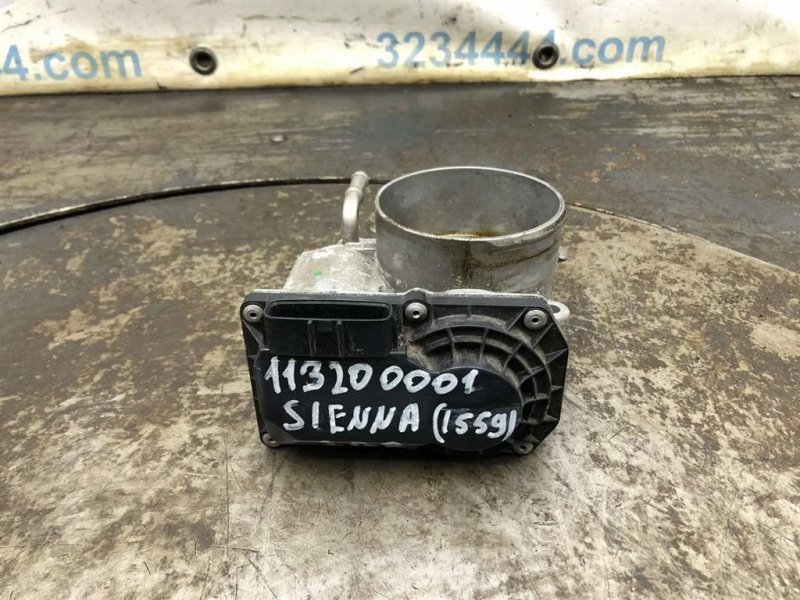 Дроссельная заслонка TOYOTA SIENNA 03-10 2009 GSL20 3.5 2GR-FE 22030-0P050 Б/У
