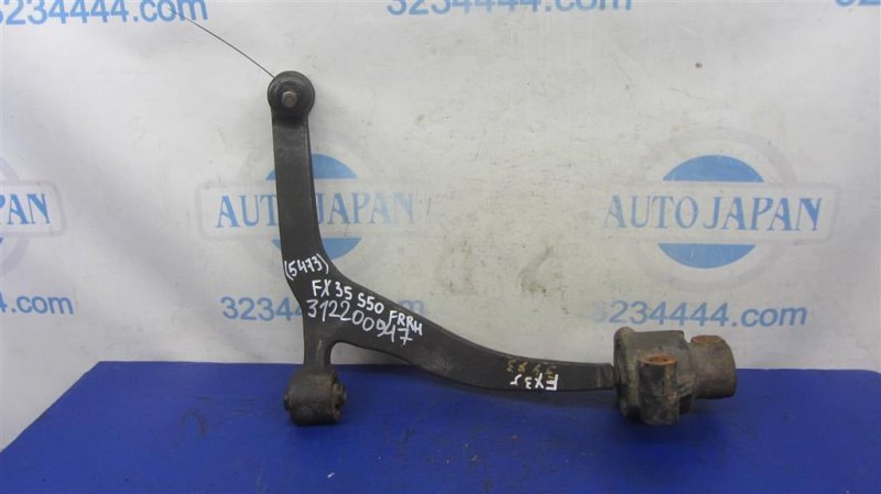 Рычаг передней подвески нижний передний правый INFINITI FX S50 03-08 2004 Внедорожник 3.5 54500-CG200 Б/У