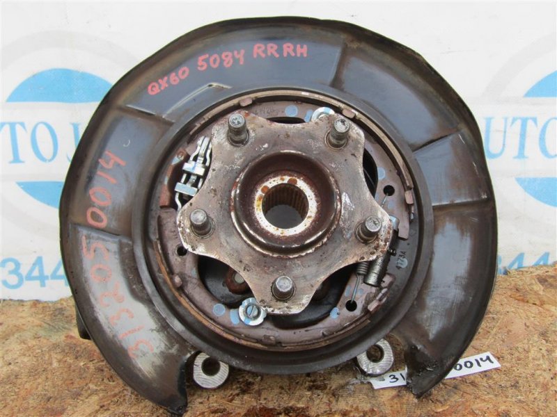 Ступица задняя правая INFINITI QX60/JX35 12-20 2014 Внедорожник 3.5 43202-3JA0B Б/У