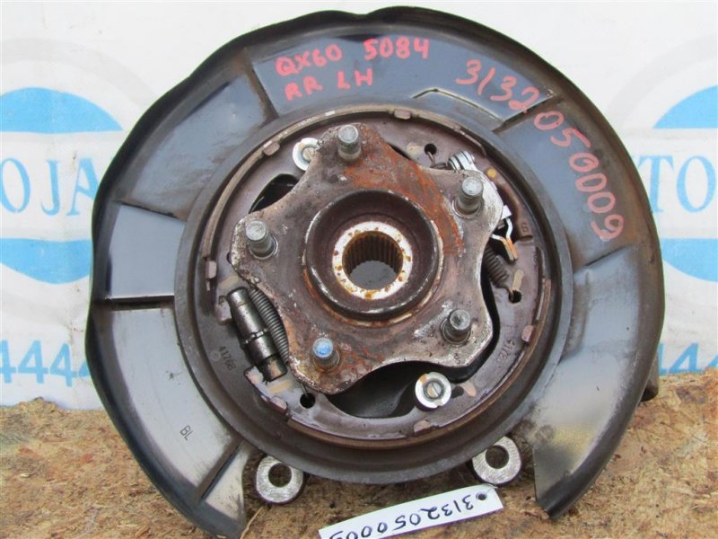 Ступица задняя левая INFINITI QX60/JX35 12-20 2014 Внедорожник 3.5 43202-3JA0B Б/У