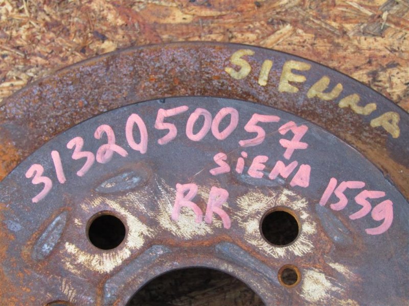 Тормозной диск задний SIENNA 03-10 2009 GSL20 3.5 2GR-FE Тормозной диск задний SIENNA 03-10 2009 GSL20 3.5 2GR-FE