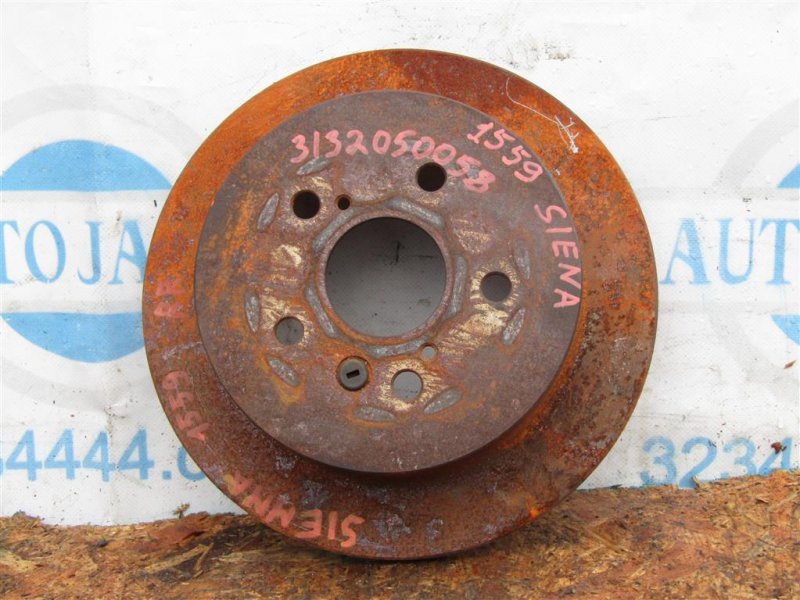 Запчасть тормозной диск задний TOYOTA SIENNA 03-10 2009 GSL20 3.5 2GR-FE 42431-08040 Б/У Тормозной диск задний TOYOTA SIENNA 03-10 2009 GSL20 3.5 2GR-FE 42431-08040 Б/У