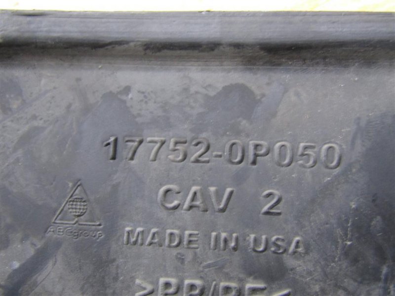 Воздухозаборник SIENNA 03-10 2009 GSL20 3.5 2GR-FE