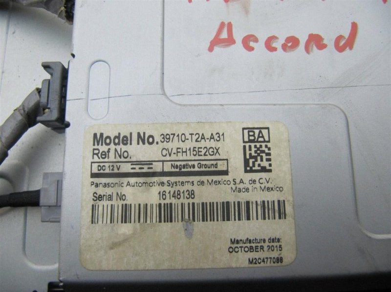 Монитор ACCORD CR 13-18 2015 Седан 2.4 Монитор ACCORD CR 13-18 2015 Седан 2.4