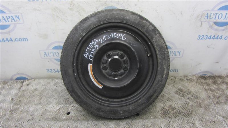 Диск колесный (докатка) NISSAN ALTIMA L33 12-18 2016 L33 2.5 40300-4BA8E Б/У