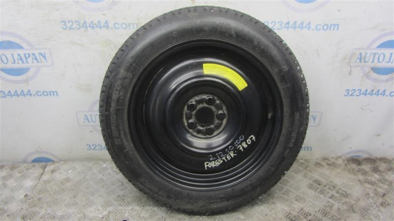 Диск колесный (докатка) SUBARU FORESTER 12-19 2015 Внедорожник 2.5 28151SG000 Б/У