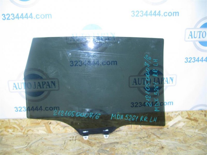 Стекло двери заднее левое ACURA MDX (YD2) 06-13 YD2 3.7