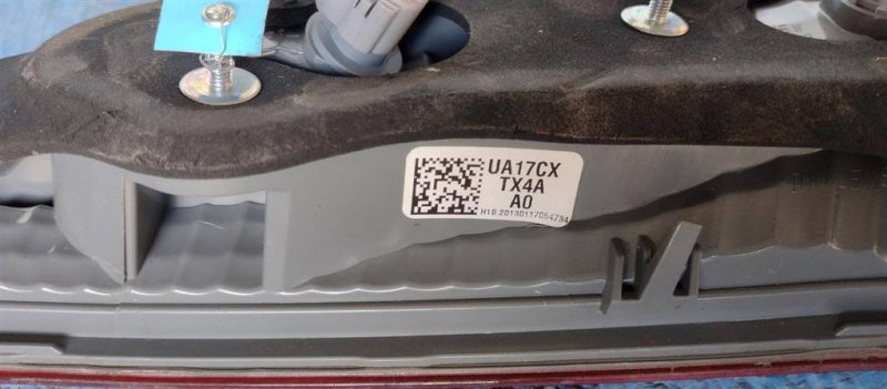 Фонарь внутренний задний левый ACURA RDX 12-19 2013 Внедорожник 3.5 34155-TX4-A01 Б/У