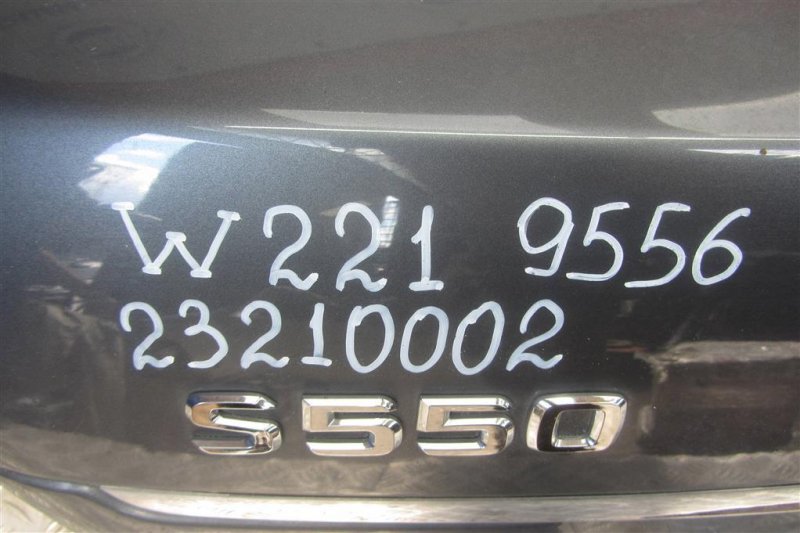 Крышка багажника S-CLASS W221 06-13