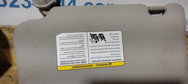 Козырек солнцезащитный JUKE 10-19 2012 Внедорожник 1.6 MR16DDT