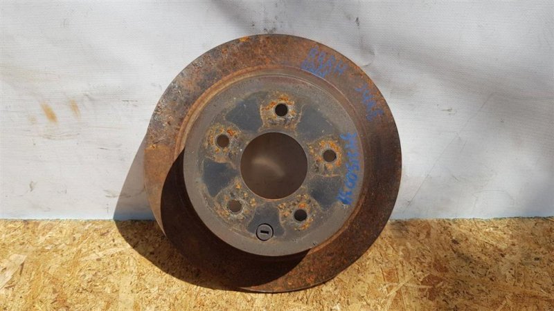 Тормозной диск задний NISSAN JUKE 10-19 2012 Внедорожник 1.6 MR16DDT 43206-9W000 Б/У