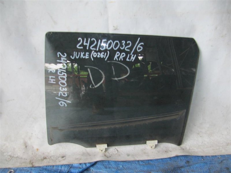 Стекло двери заднее левое NISSAN JUKE 10-19 2012 Внедорожник 1.6 MR16DDT 82301-1KA1A Б/У