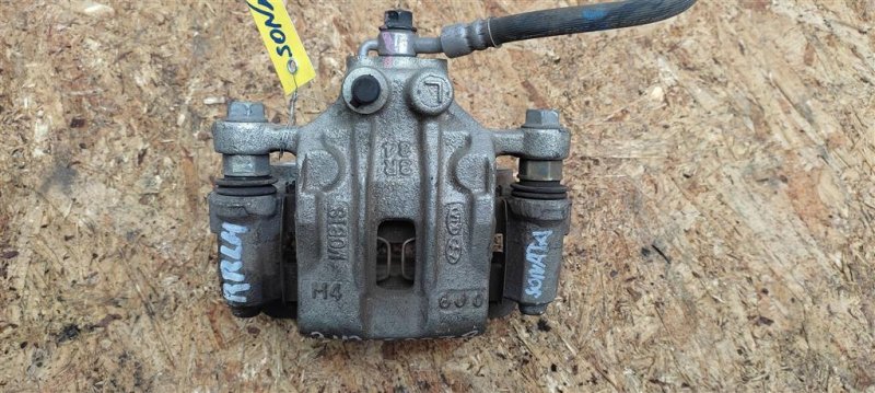 Суппорт тормозной задний левый HYUNDAI SONATA LF 2014- 2017 Седан 2.4 58210-C1150 Б/У