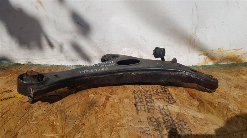 Рычаг передней подвески нижний передний левый SUBARU OUTBACK 09-14 BR 2011 Внедорожник 2.5 20202AJ05A Б/У