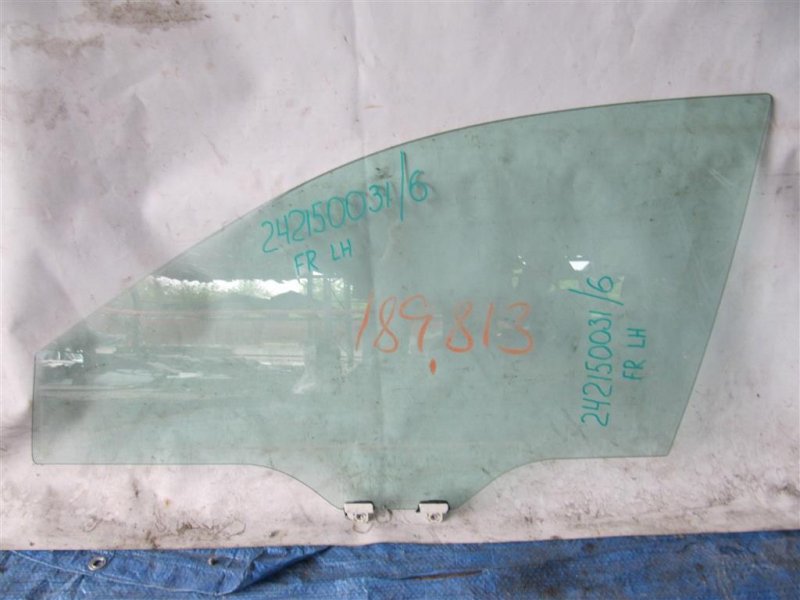 Стекло двери переднее левое SUBARU OUTBACK 09-14 BR 2011 Внедорожник 2.5 61011AJ01A Б/У