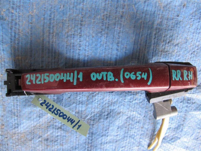 Запчасть ручка двери наружная задняя правая SUBARU OUTBACK 09-14 BR 2011 Внедорожник 2.5 61160AJ10AU3 Б/У Ручка двери наружная задняя правая SUBARU OUTBACK 09-14 BR 2011 Внедорожник 2.5 61160AJ10AU3 Б/У