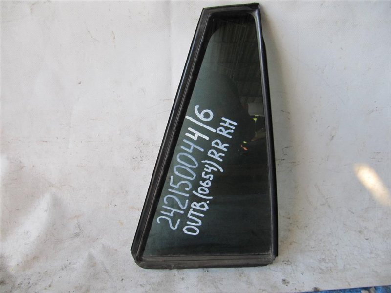 Стекло двери глухое заднее правое SUBARU OUTBACK 09-14 BR 2011 Внедорожник 2.5 62012AJ34A Б/У