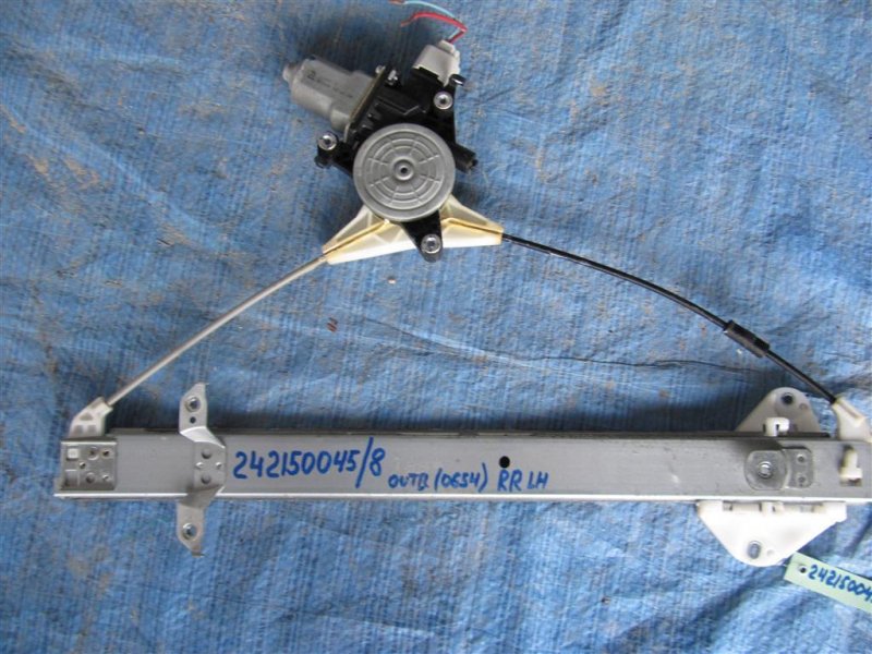 Стеклоподъемник задний левый SUBARU OUTBACK 09-14 BR 2011 Внедорожник 2.5 61042AJ01A Б/У