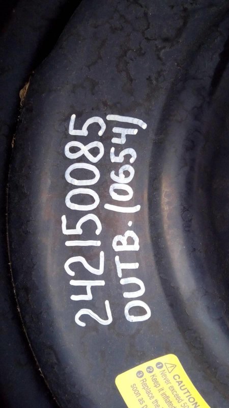 Диск колесный (докатка) SUBARU OUTBACK 09-14 BR Внедорожник 2.5