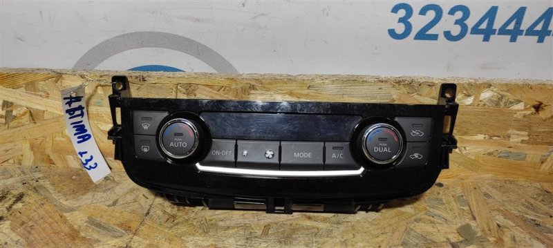 Блок управления печкой NISSAN ALTIMA L33 12-18 2018 L33 2.5 27500-9HU0A Б/У