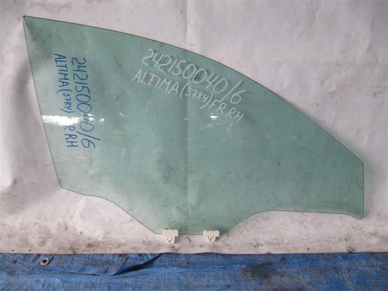 Стекло двери переднее правое NISSAN ALTIMA L33 12-18 2018 L33 2.5 80300-9HT0A Б/У