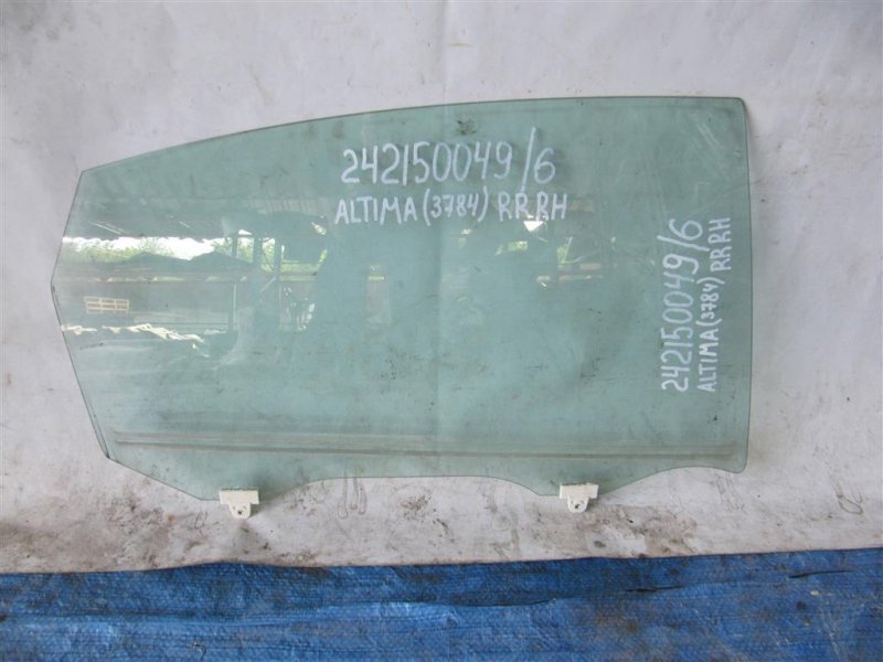 Стекло двери заднее правое NISSAN ALTIMA L33 12-18 2018 L33 2.5 82300-9HT0A Б/У