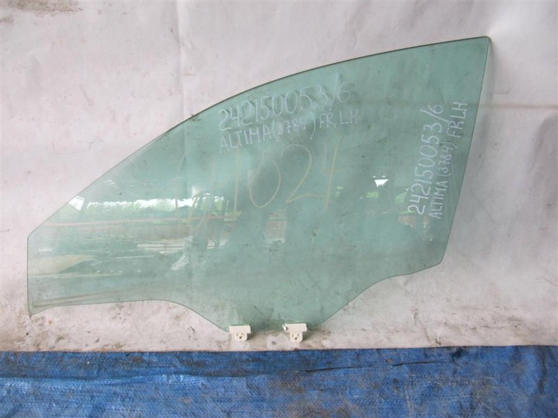 Стекло двери переднее левое NISSAN ALTIMA L33 12-18 2018 L33 2.5 80301-9HT0A Б/У