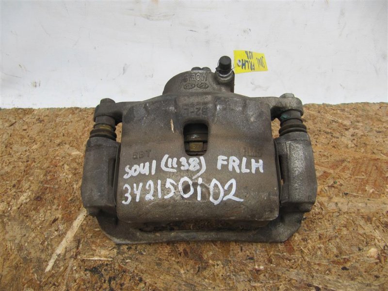 Суппорт тормозной передний левый KIA SOUL PS 13-19 2015 PS 2.0 58110-B2000 Б/У