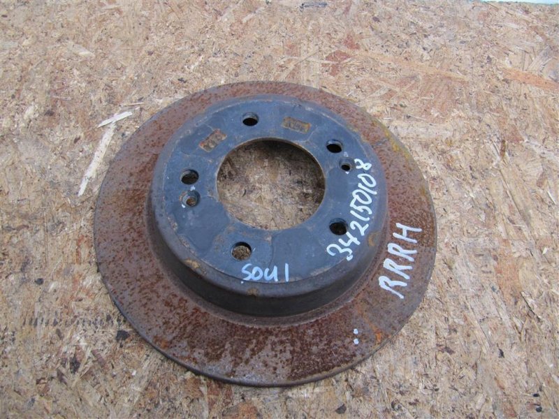 Запчасть тормозной диск задний KIA SOUL PS 13-19 2015 PS 2.0 58411-3X300 Б/У Тормозной диск задний KIA SOUL PS 13-19 2015 PS 2.0 58411-3X300 Б/У