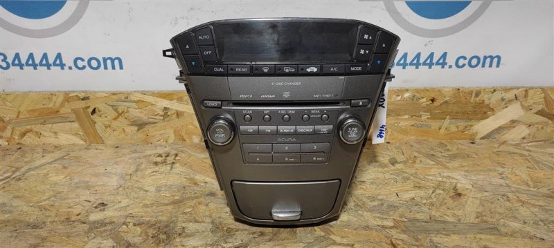 Магнитола ACURA MDX (YD2) 06-13 2006 YD2 3.7 39012-STX-A04 Б/У