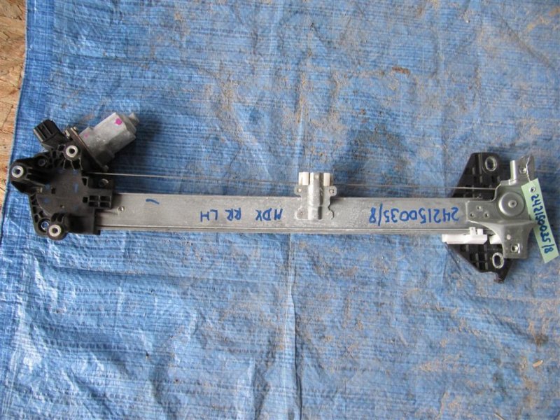 Стеклоподъемник задний левый ACURA MDX (YD2) 06-13 2006 YD2 3.7 72750-STX-A02 Б/У