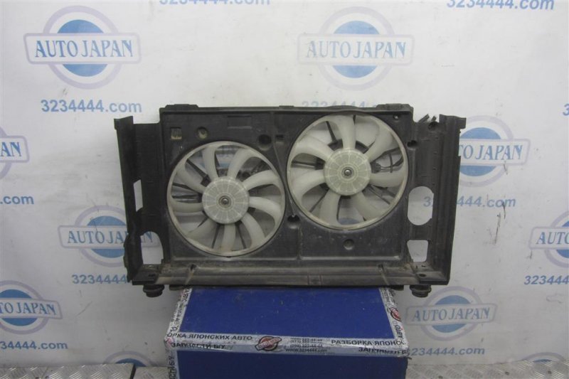 Диффузор вентилятора основного радиатора TOYOTA PRIUS - 30 09-17 2013 ZVW30 1.8 2ZRFXE 16711-37040 Б/У