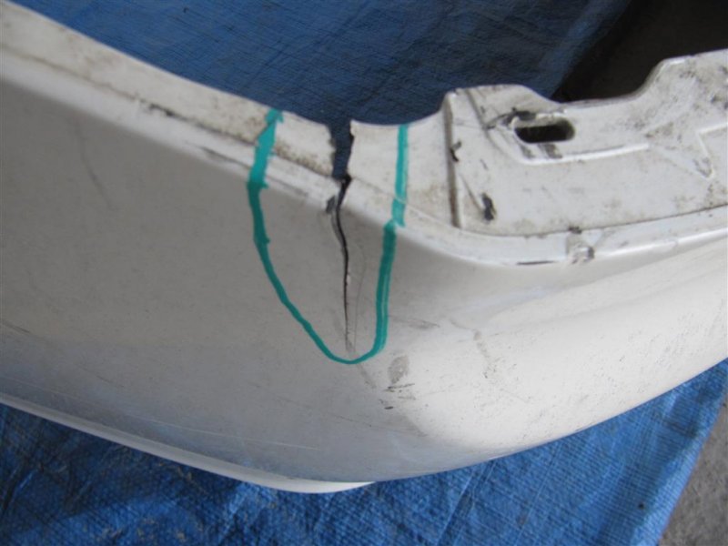 Бампер задний HONDA ACCORD CL7 / TSX 03-08 Седан 2.4