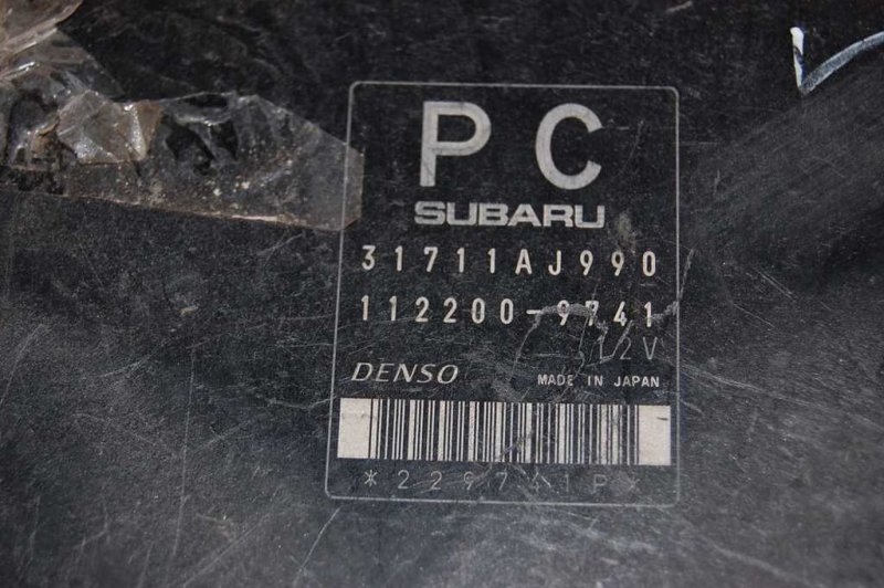 Блок управления АКПП SUBARU FORESTER SG 02-07 31711AJ990 Б/У