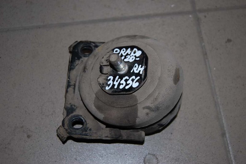 Подушка двигателя правая TOYOTA LAND CRUISER PRADO 120 02-09 1236131080 Б/У