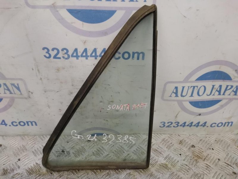 Запчасть стекло двери глухое заднее правое HYUNDAI SONATA 88-93 83417-33010 Б/У Стекло двери глухое заднее правое HYUNDAI SONATA 88-93 83417-33010 Б/У