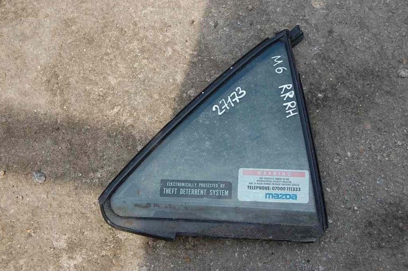 Стекло двери глухое заднее правое MAZDA 6 GG 02-07 GK2A-72-661A Б/У