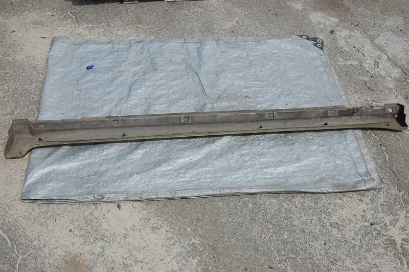 Накладка порога наружная левая SUBARU FORESTER SG 02-07