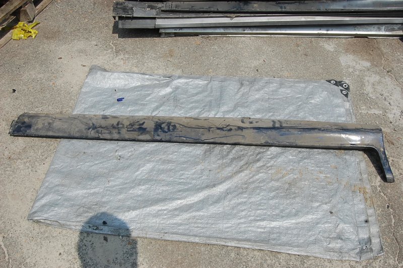 Накладка порога наружная правая MAZDA XEDOS 9 X9 (TA) 93-02 Б/У