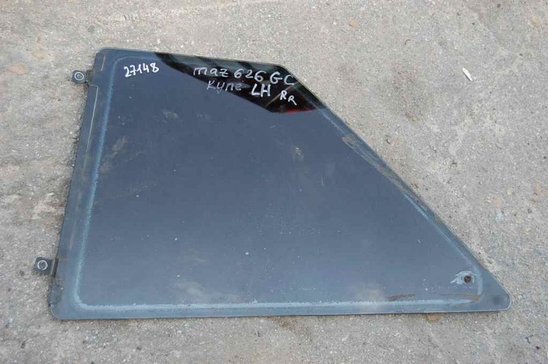 Стекло в кузов заднее левое MAZDA 626 GC 83-87 G067-73-510F Б/У