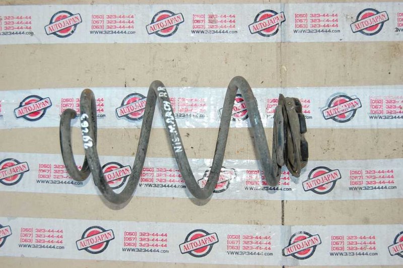 Пружина задней подвески NISSAN MICRA 03-11 Б/У