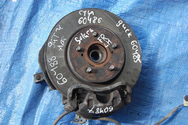 Кулак поворотный передний левый SOLARA 03-09 Кулак поворотный передний левый SOLARA 03-09