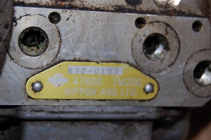 Блок ABS NISSAN SUNNY 96-00 47600-1M200 Б/У