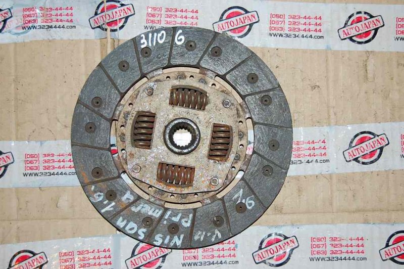 Диск сцепления NISSAN PRIMERA P-10 90-96 Б/У