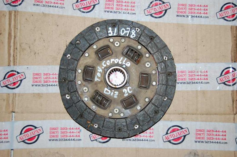 Диск сцепления TOYOTA COROLLA E110 95-00 Б/У