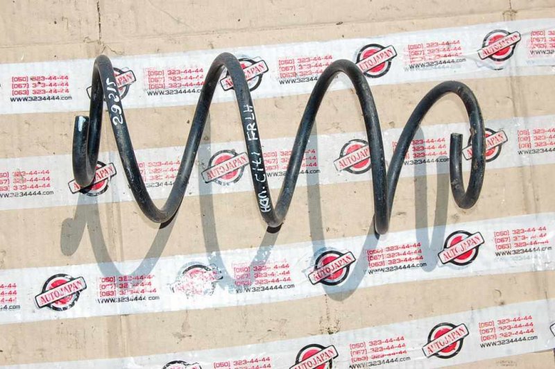 Пружина передней подвески HONDA CITY 02-08 Б/У